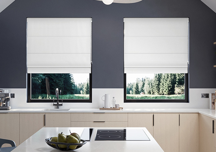 Ascot, Snow White - Roman Blind - Image 3